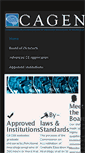Mobile Screenshot of cagen.info
